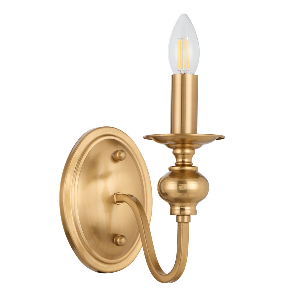 Telbix Siedel 1 Light Wall Bracket Copper SIEDEL WB1 - CP - Mases LightingTelbix