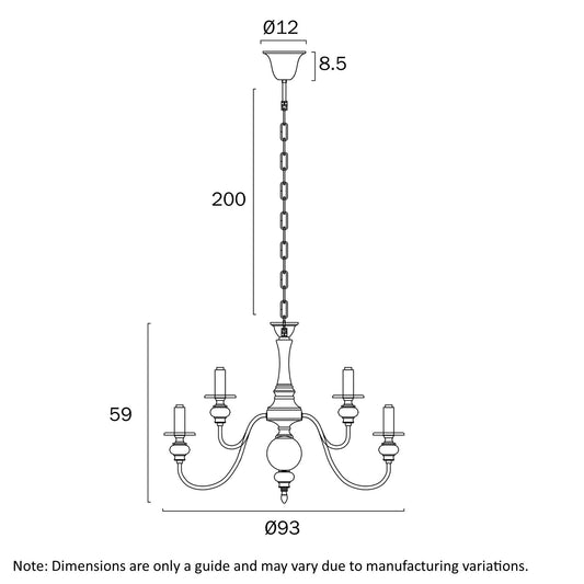 Telbix Siedel 15 Light Pendant Copper SIEDEL PE15 - CP - Mases LightingTelbix
