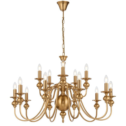 Telbix Siedel 15 Light Pendant Copper SIEDEL PE15 - CP - Mases LightingTelbix