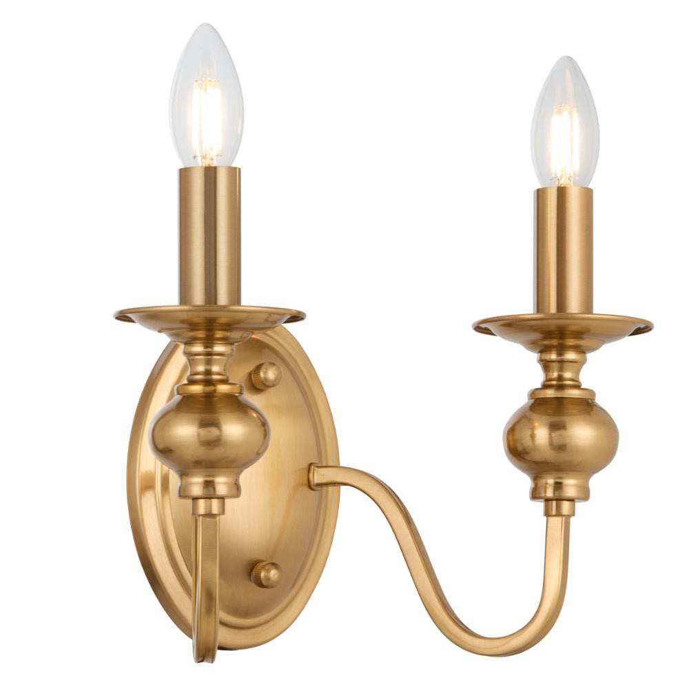 Telbix Siedel 2 Light Wall Bracket Copper SIEDEL WB2 - CP - Mases LightingTelbix