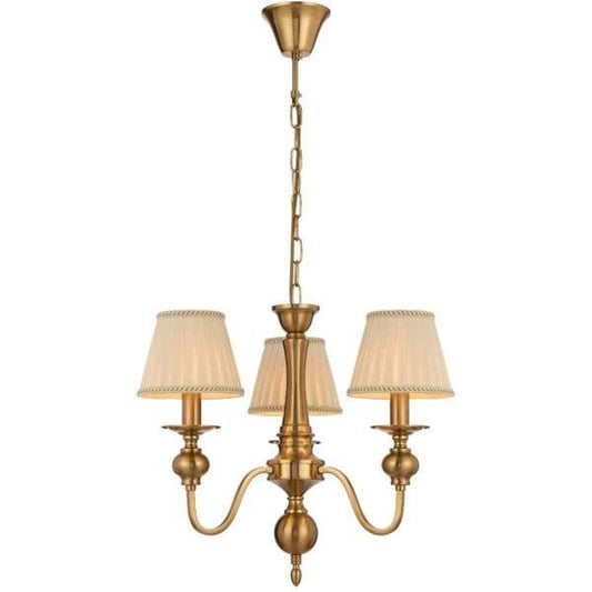 Telbix Siedel 3 Light Pendant With Shades Copper SIEDEL PE03SH - CP - Mases LightingTelbix