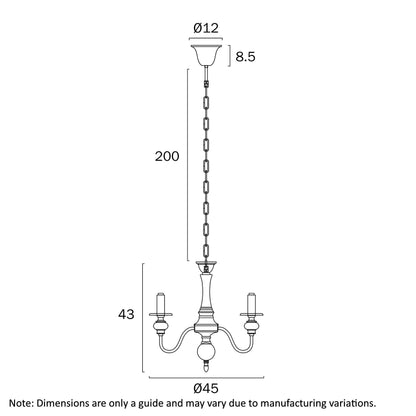 Telbix Siedel 5 Light Pendant Copper SIEDEL PE05 - CP - Mases LightingTelbix