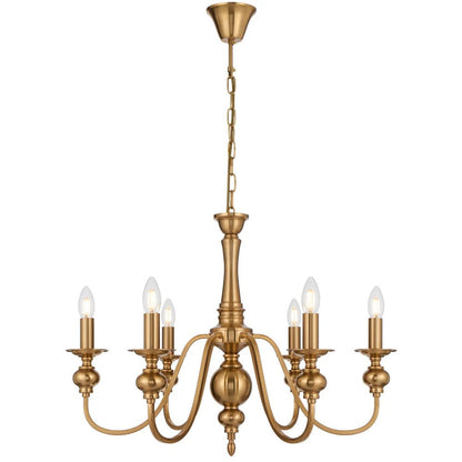Telbix Siedel 6 Light Pendant Copper SIEDEL PE06 - CP - Mases LightingTelbix