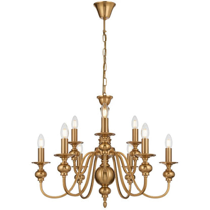 Telbix Siedel 9 Light Pendant Copper SIEDEL PE09 - CP - Mases LightingTelbix