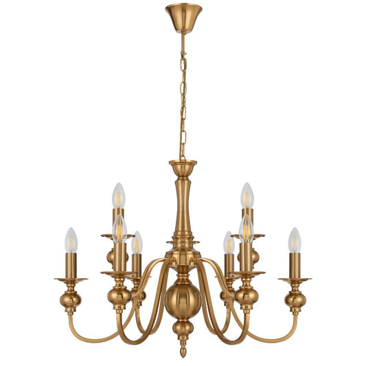 Telbix Siedel 9 Light Pendant Copper SIEDEL PE09 - CP - Mases LightingTelbix