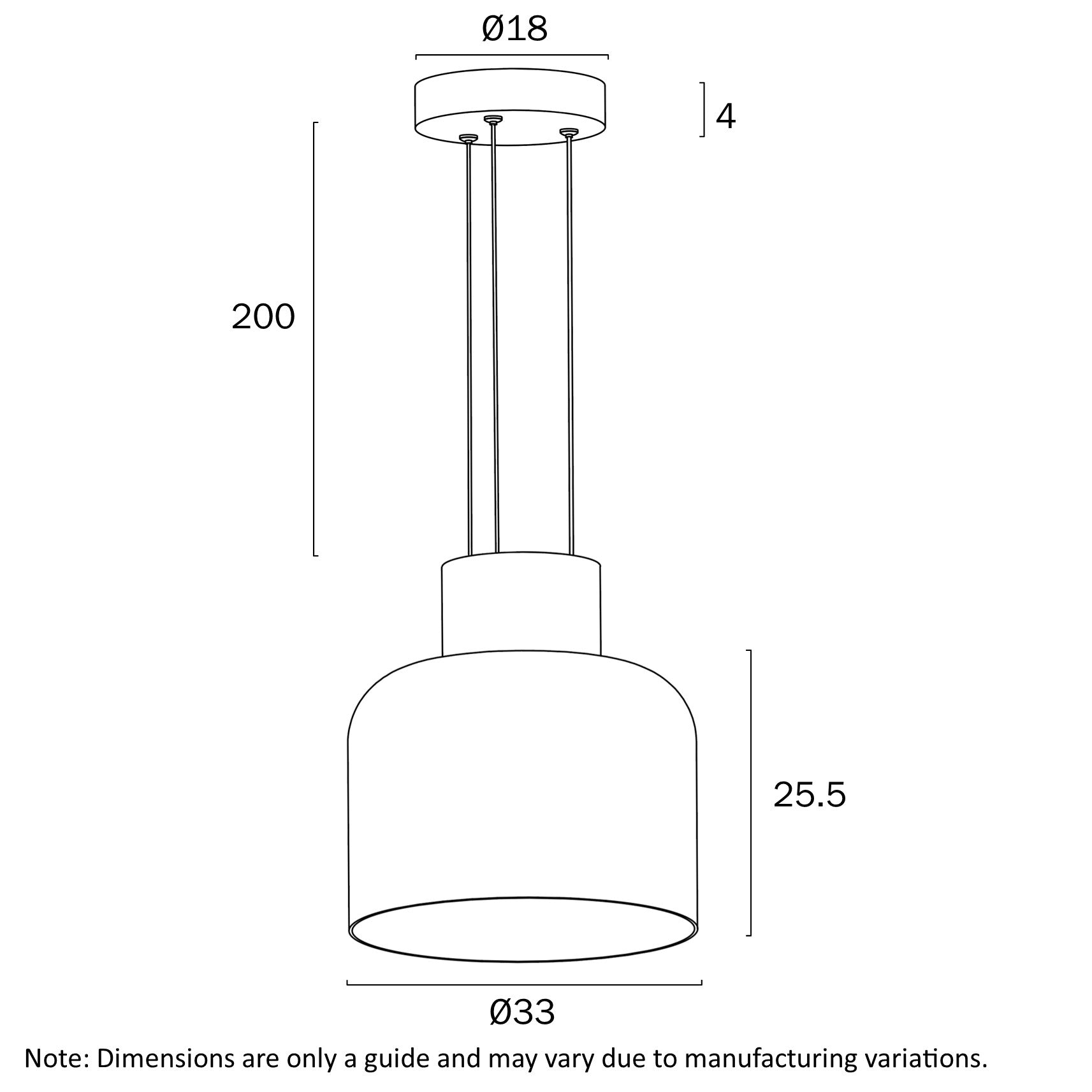 Telbix Skapa Pendant Light C - SKAPA PE C-OP