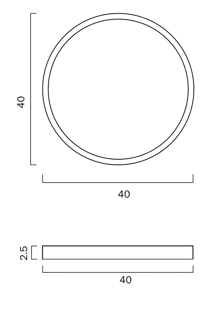 Telbix Sky 40 Round Oyster - Mases LightingTelbix