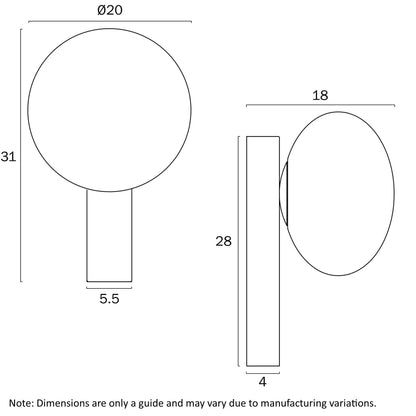 Telbix Skyla Touch Wall Bracket White SKYLA WB - WHOP - Mases LightingTelbix