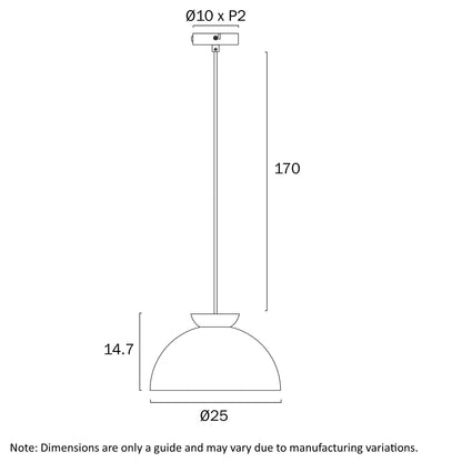 Telbix Sovin 25 Pendant - Mases LightingTelbix