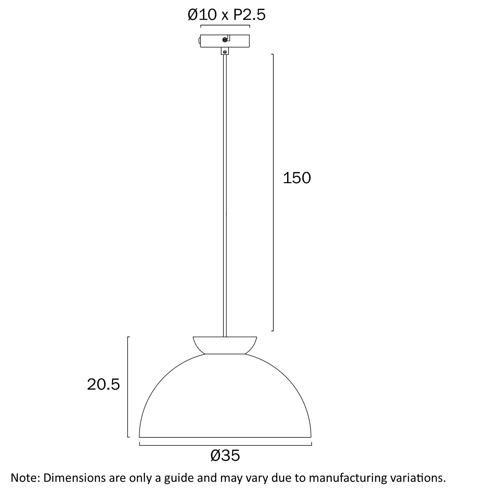 Telbix Sovin 35 Pendant - Mases LightingTelbix