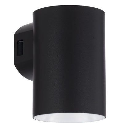 Telbix Stina 1 Light Exterior 9W LED Wall Light in Black or White - Mases LightingTelbix