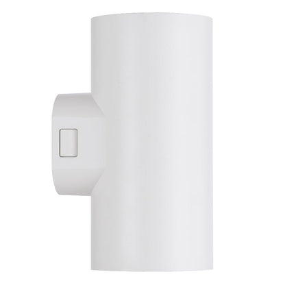 Telbix Stina 2 Light Exterior Wall Light in Black or White - Mases LightingTelbix