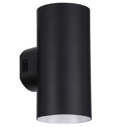 Telbix Stina 2 Light Exterior Wall Light in Black or White - Mases LightingTelbix