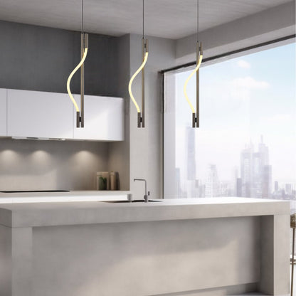 Telbix Taft 75cm LED Pendant TAFT PE75 - GM - Mases LightingTelbix