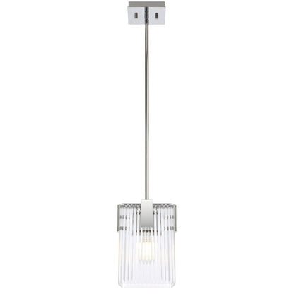 Telbix Telbix Pelion 1 Light Pendant Chrome PELION PE1 - CH - Mases LightingTelbix