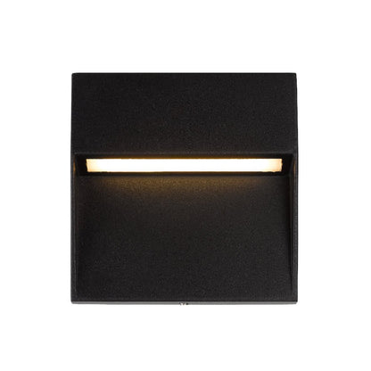 Telbix Terin Square or Round LED Step Wall Light in Black, Verde Green and White - Mases LightingTelbix