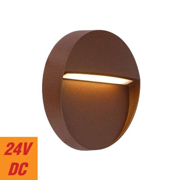 Telbix Terin Square or Round LED Step Wall Light in Black, Verde Green and White - Mases LightingTelbix