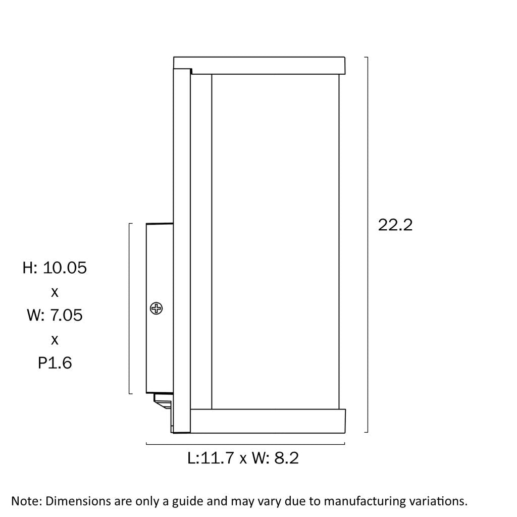 Telbix Thirlo Exterior Wall Light - Mases LightingTelbix