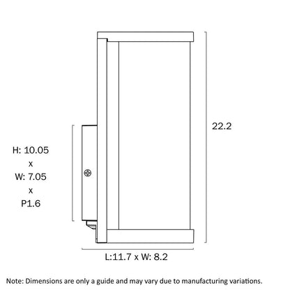 Telbix Thirlo Exterior Wall Light - Mases LightingTelbix