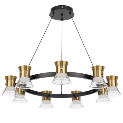 Telbix Tipico 9 Light LED Pendant Gold TIPICO PE9 - GD - Mases LightingTelbix