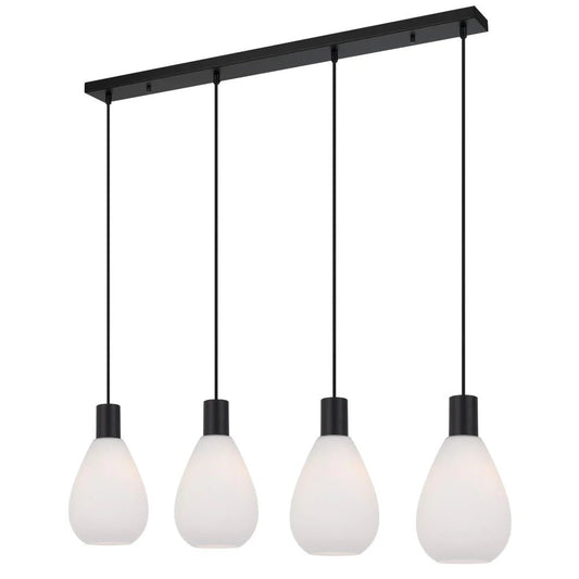 Telbix Tresor 4 Lights Pendant - Black Opal Matt - Mases LightingTelbix