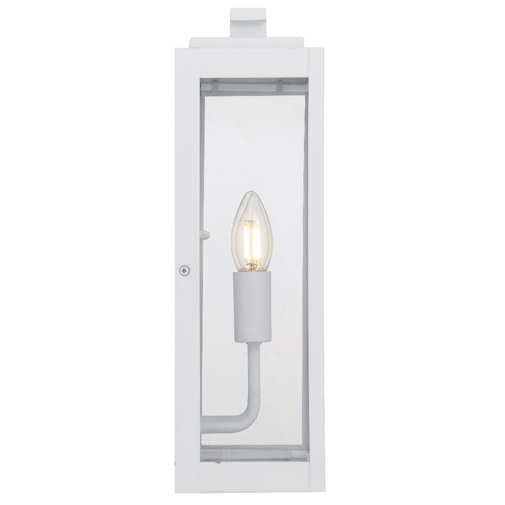 Telbix Truman 2 Light Exterior Wall Light White TRUMAN EX2 - WH - Mases LightingTelbix