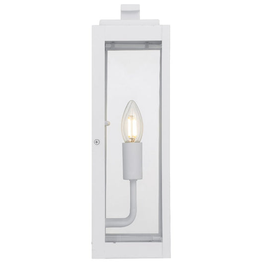 Telbix Truman 2 Light Exterior Wall Light White TRUMAN EX2 - WH - Mases LightingTelbix