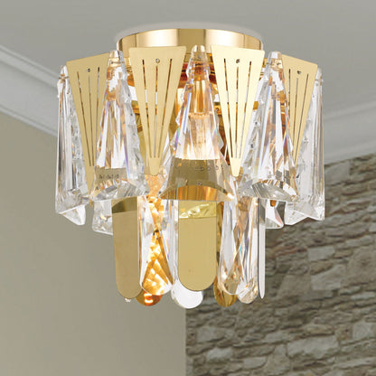 Telbix Valerie 22cm Batten Fix Chrome/Gold - Mases LightingTelbix