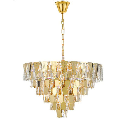 Telbix Valerie 60cm Pendant Chrome/Gold - Mases LightingTelbix