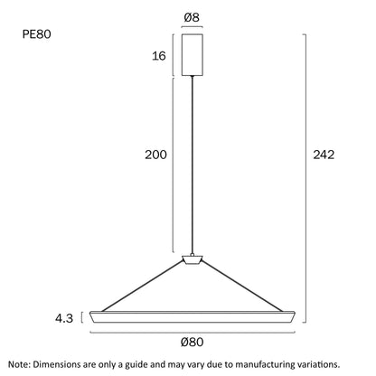 Telbix Vantel 80 Pendant - Mases LightingTelbix
