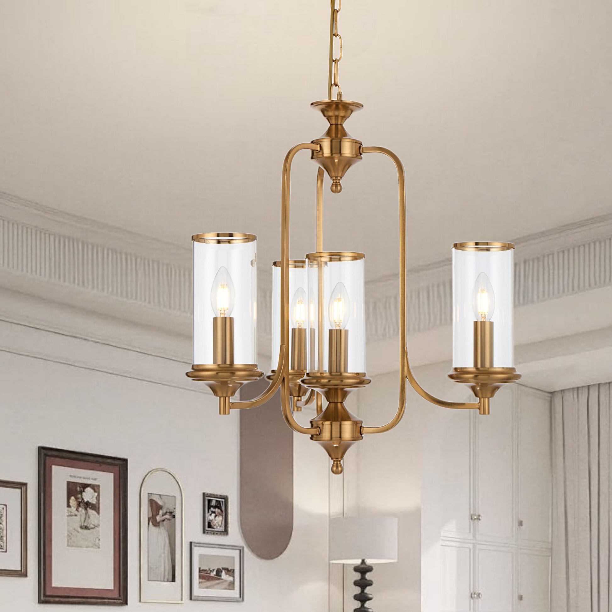 Telbix Velden 4 Light Pendant Copper VELDEN PE04 - CP - Mases LightingTelbix