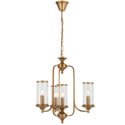 Telbix Velden 4 Light Pendant Copper VELDEN PE04 - CP - Mases LightingTelbix