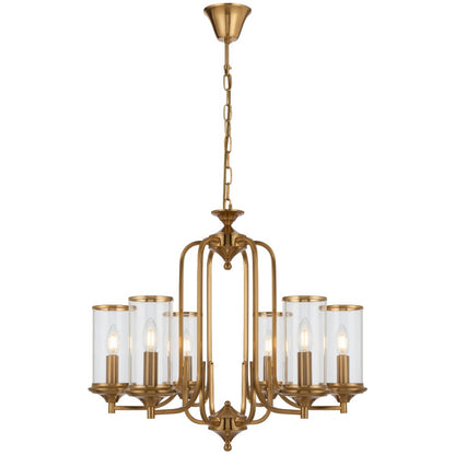 Telbix Velden 6 Light Pendant Copper VELDEN PE06 - CP - Mases LightingTelbix