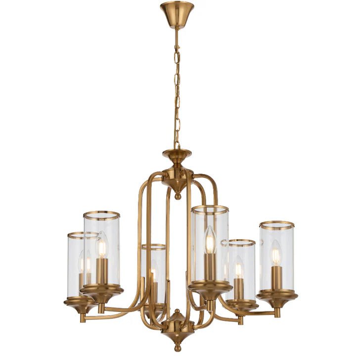 Telbix Velden 6 Light Pendant Copper VELDEN PE06 - CP - Mases LightingTelbix