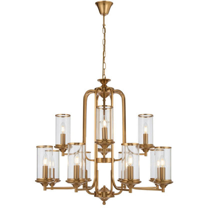 Telbix Velden 8+4 Light Pendant Copper VELDEN PE12 - CP - Mases LightingTelbix