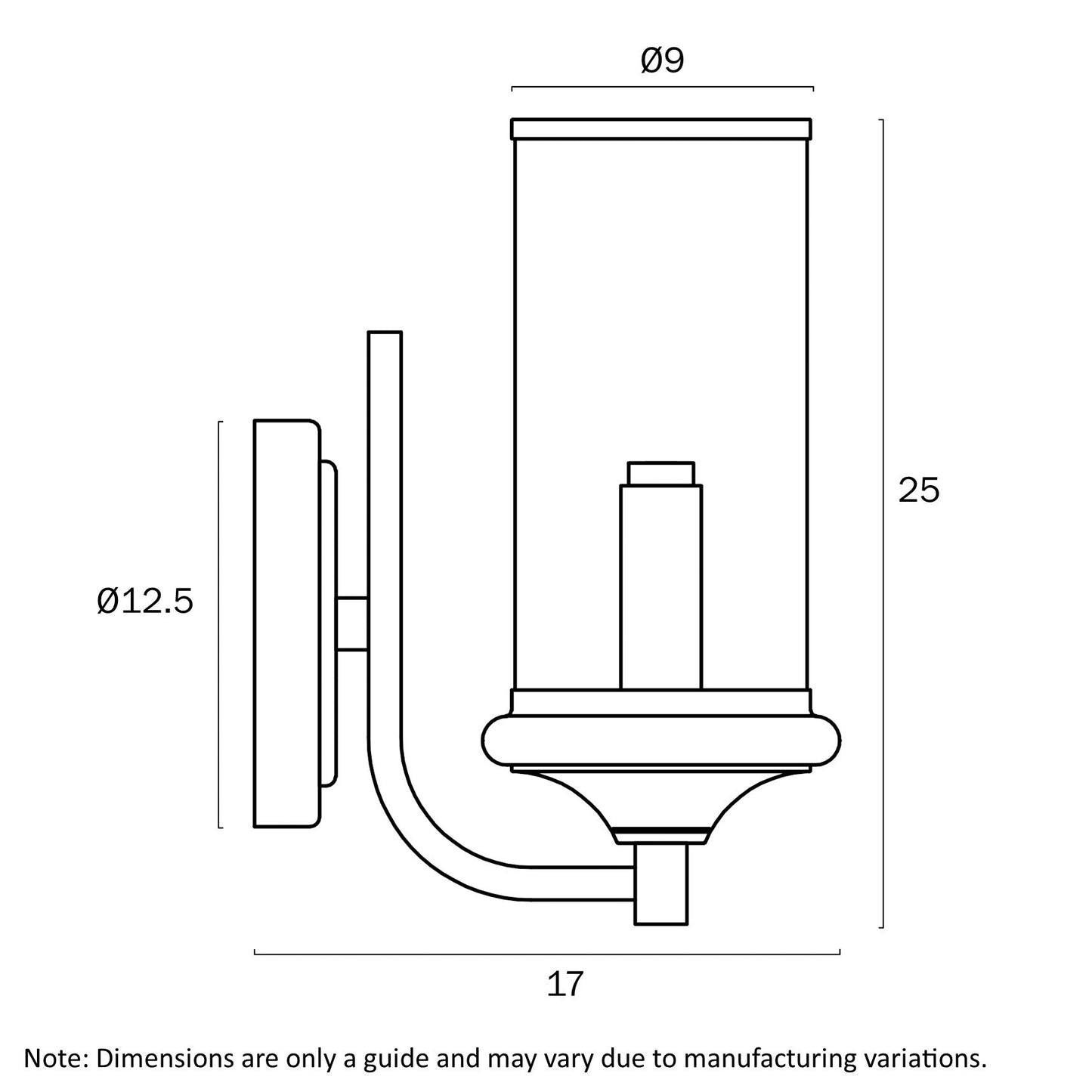 Telbix Velden Wall Bracket Copper VELDEN WB - CP - Mases LightingTelbix