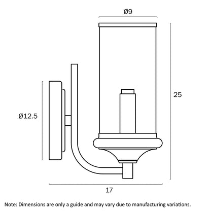 Telbix Velden Wall Bracket Copper VELDEN WB - CP - Mases LightingTelbix