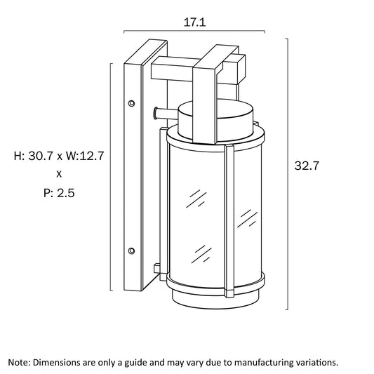 Telbix Vexor 33 Exterior Wall Light - Mases LightingTelbix