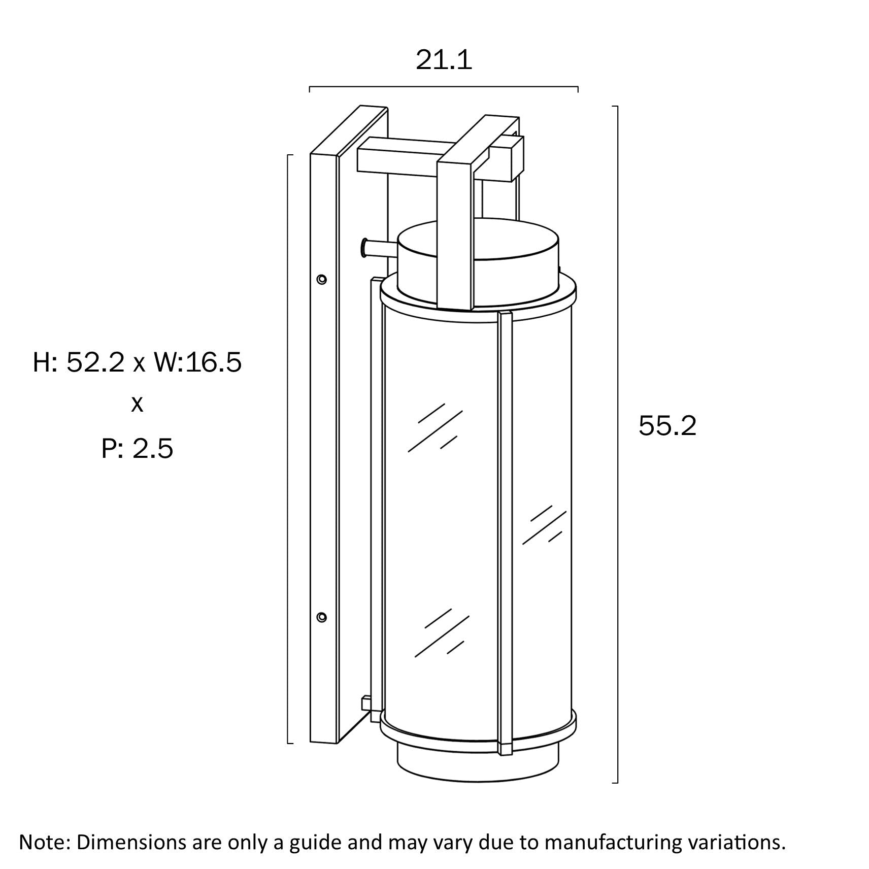Telbix Vexor 55 Exterior Wall Light - Mases LightingTelbix