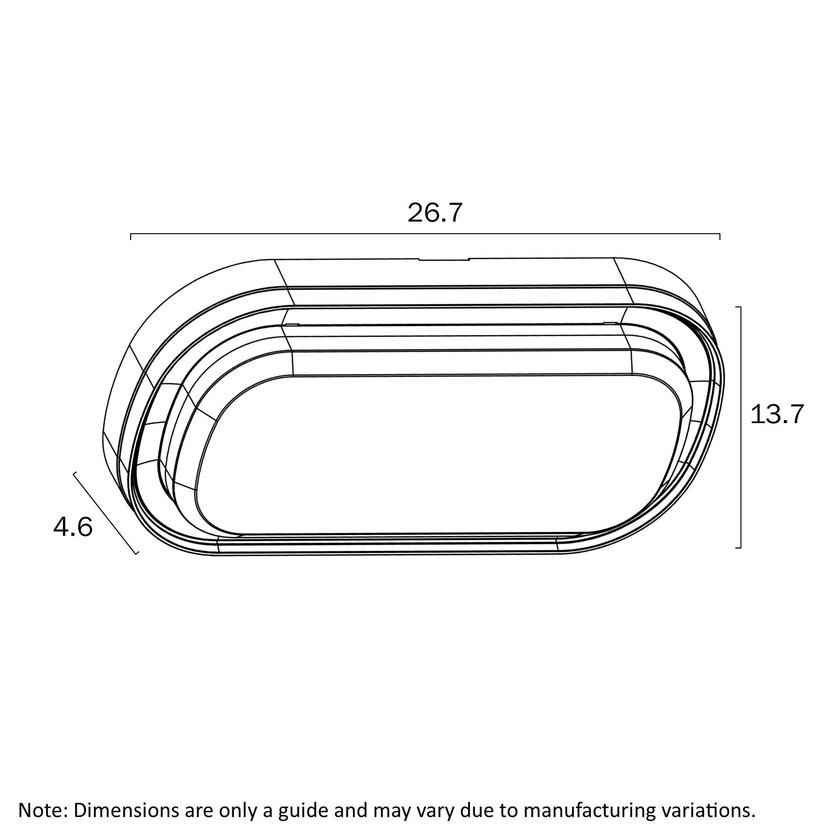 Telbix Viggo Bunker Light Round and Square Available in Black and White
