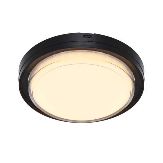 Telbix Viggo Bunker Light Round and Square Available in Black and White - Mases LightingTelbix