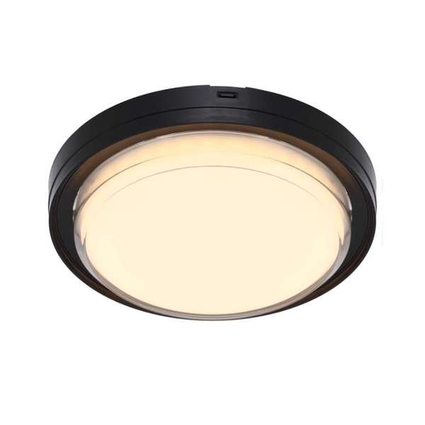 Telbix Viggo Bunker Light Round and Square Available in Black and White - Mases LightingTelbix