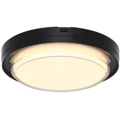 Telbix Viggo Bunker Light Round and Square Available in Black and White - Mases LightingTelbix