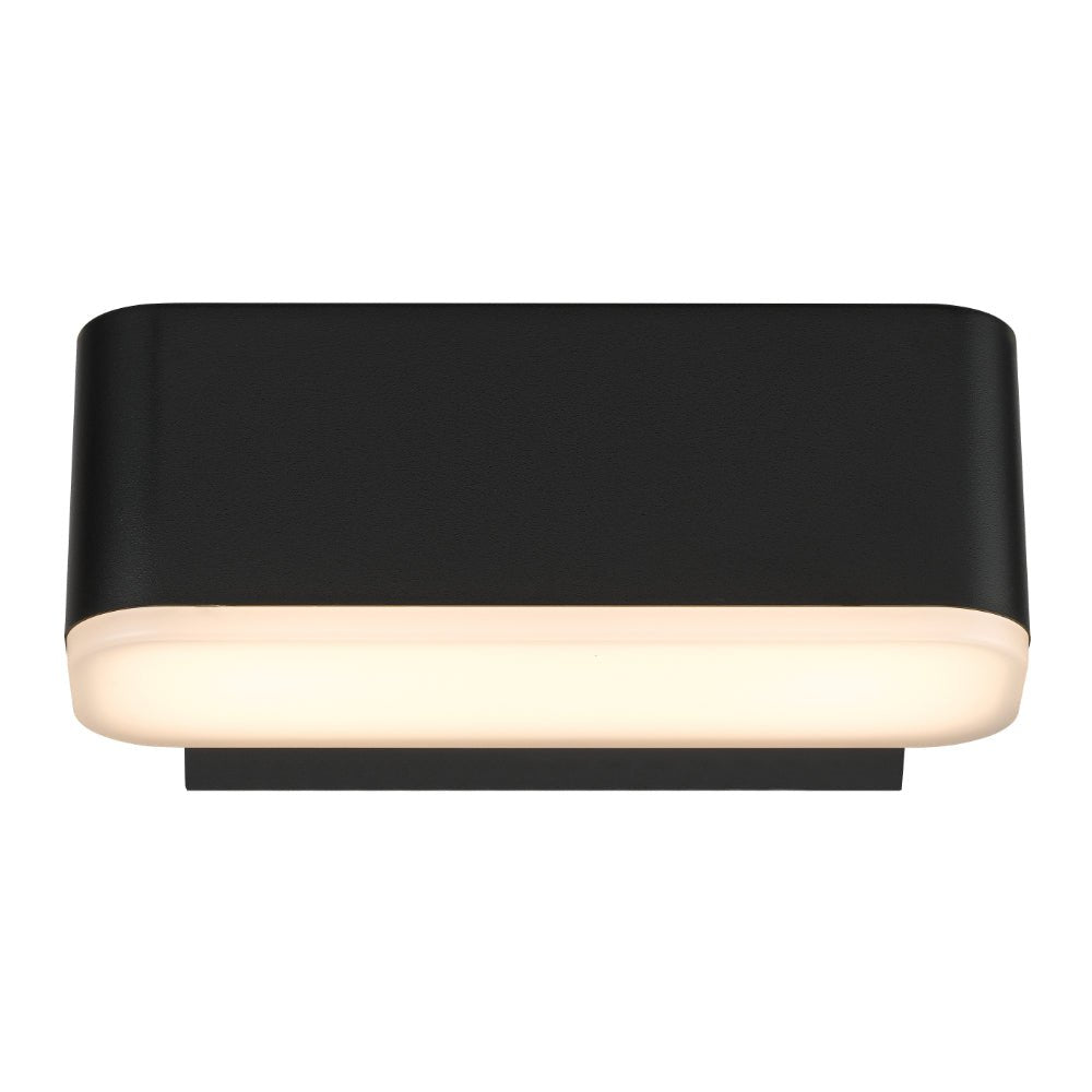 Telbix ZIRON 3CCT LED Exterior Wall Light (Available in Black & White, 10cm & 18cm) - Mases LightingTelbix