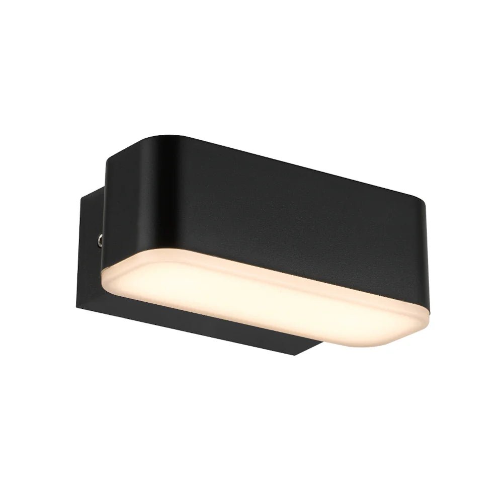 Telbix ZIRON 3CCT LED Exterior Wall Light (Available in Black & White, 10cm & 18cm)