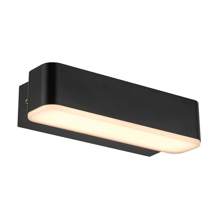 Telbix ZIRON 3CCT LED Exterior Wall Light (Available in Black & White, 10cm & 18cm)
