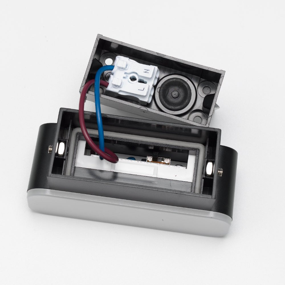 Telbix ZIRON 3CCT LED Exterior Wall Light (Available in Black & White, 10cm & 18cm)