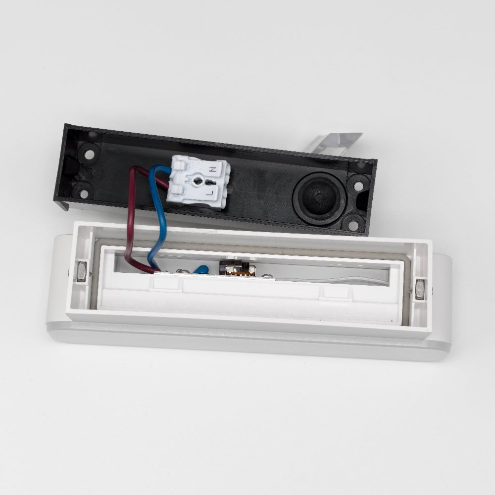 Telbix ZIRON 3CCT LED Exterior Wall Light (Available in Black & White, 10cm & 18cm)