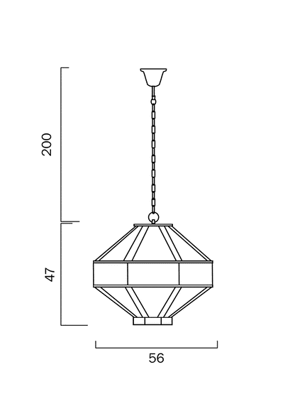 Telbix Zofio 5LT Pendant- Oil Bronze - Mases LightingTelbix