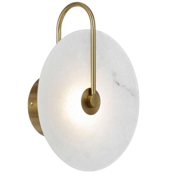 Telbix Zonder LED Wall Light Available in Black or Antique Gold - Mases LightingTelbix